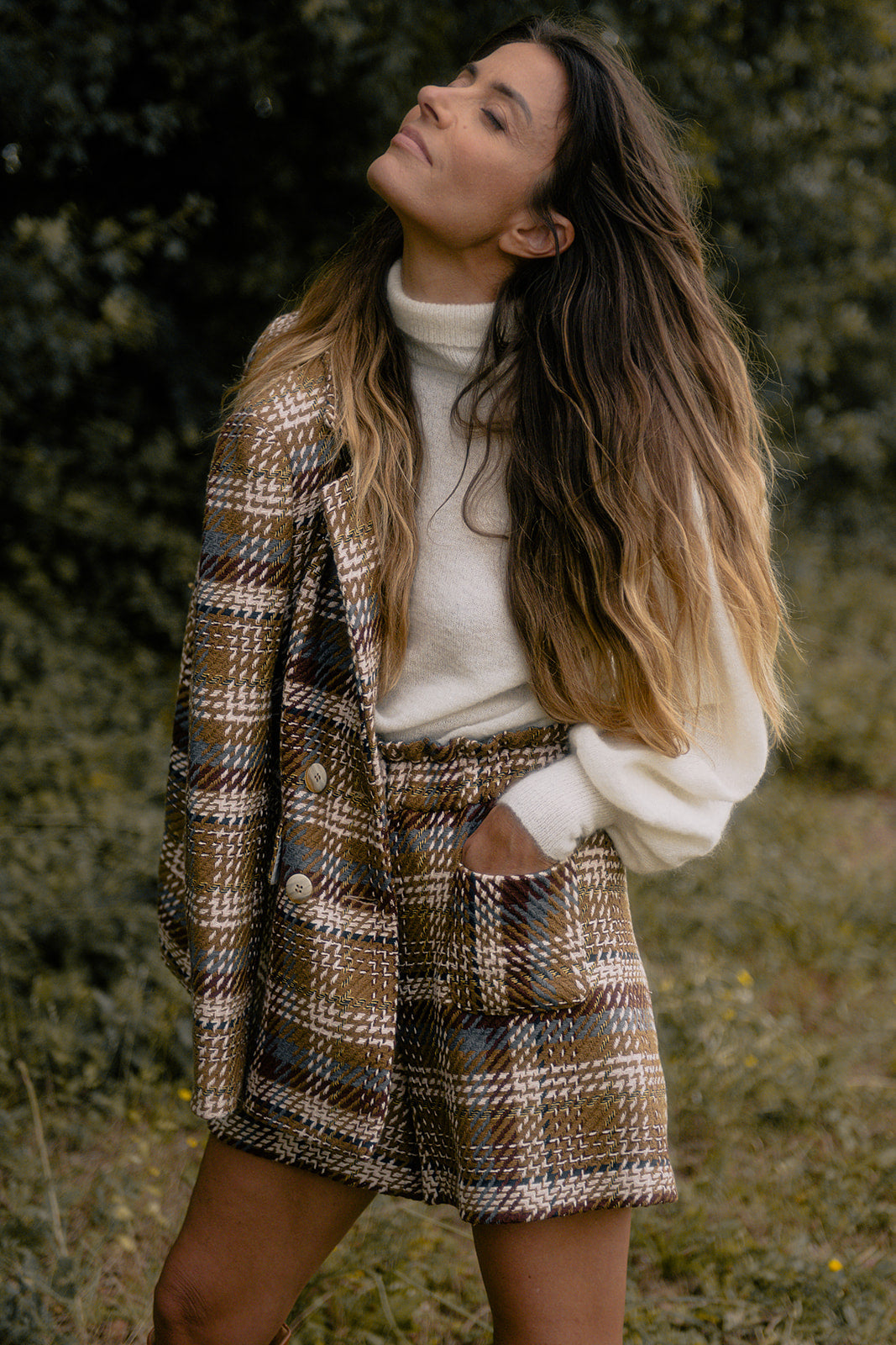 Blazer CARLO tweed - Plume Paris