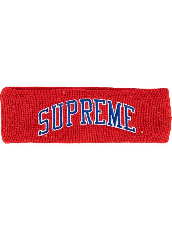 supreme new era sequin arc logo headband