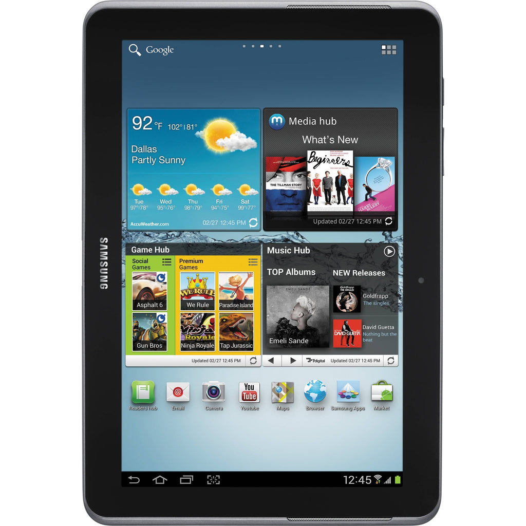 Reiziger kloon keuken Samsung Galaxy Tab 2 10.1" 16GB WiFi TI OMAP 4430 X2 1GHz, Titanium Si –  Device Refresh