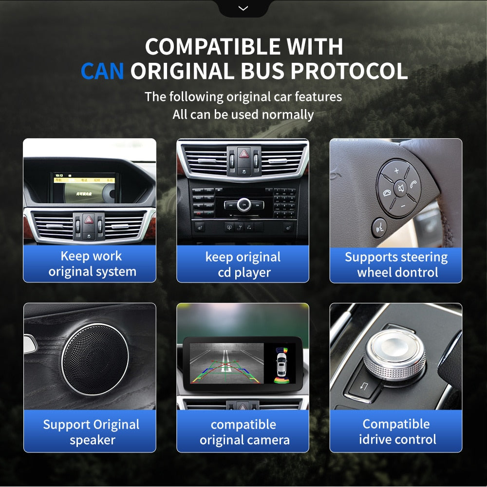 Advanced Multimedia System for Mercedes-Benz E-Class (2009-2016)