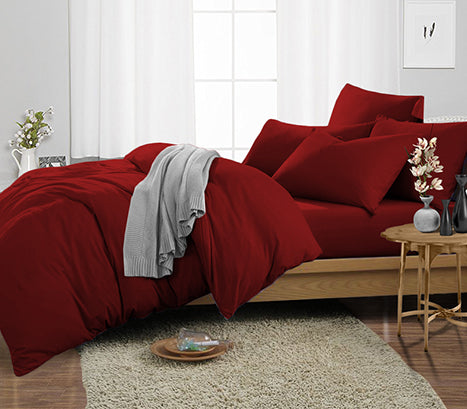 Burgundy Duvet Cover