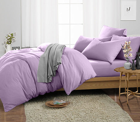 Lilac duvet cover