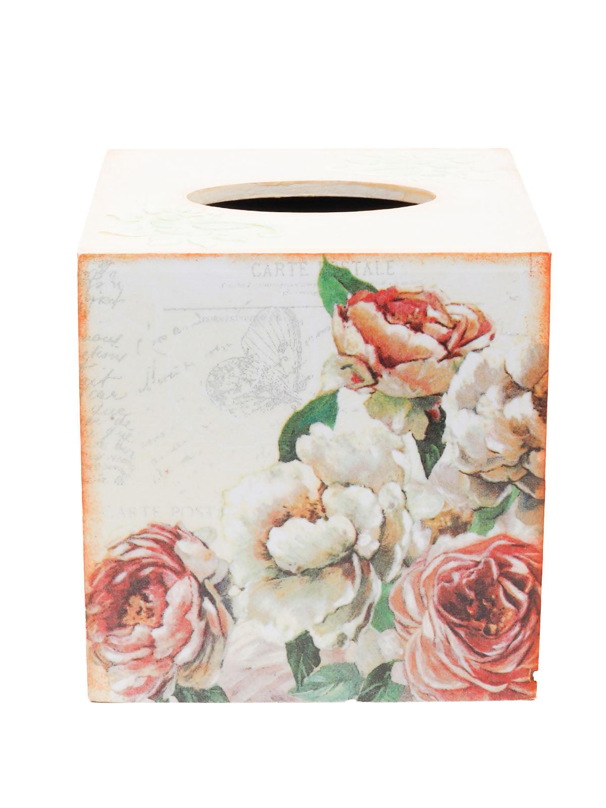 

Decoupage Wooden Tissue Box