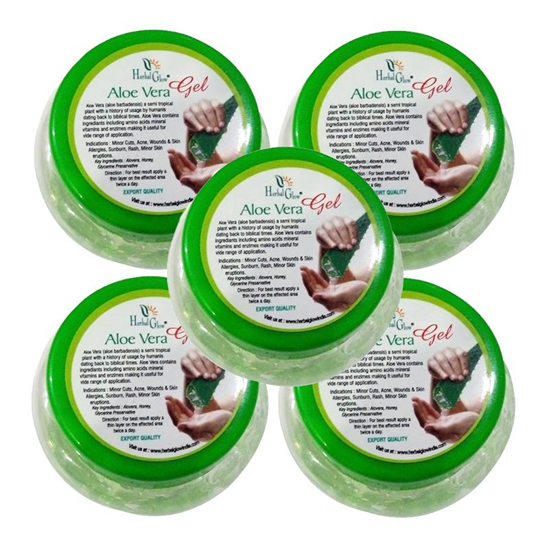 Herbal Glow Body Massage Aloe Vera Gel 