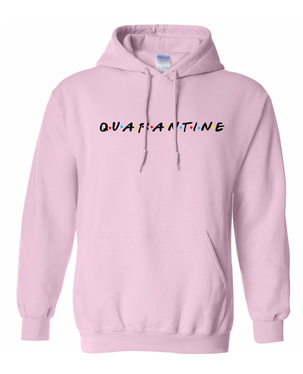 friends pink hoodie