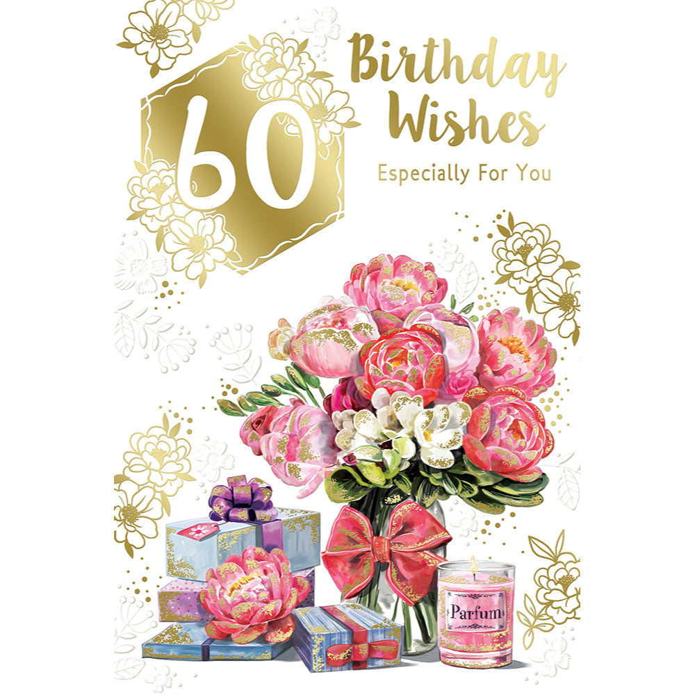 Especially for you 60th Birthday Card 