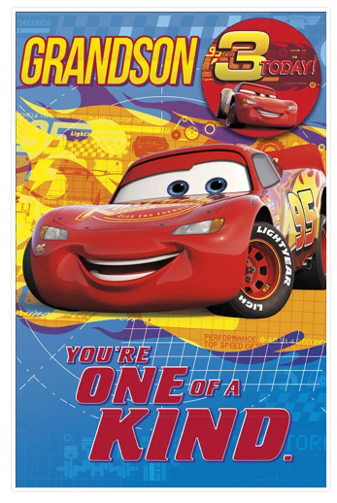 disney cars card