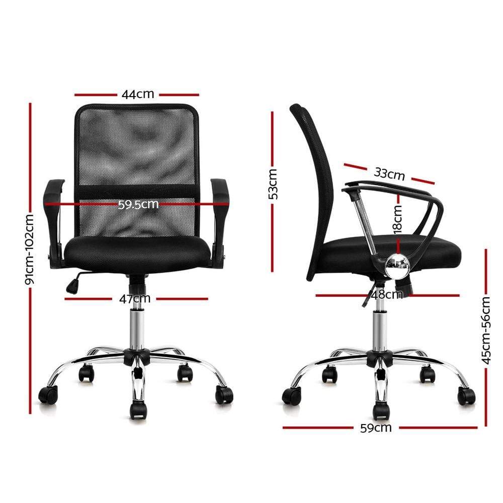 mid back mesh office chair