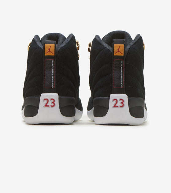 air jordan 12 reverse taxi grade school