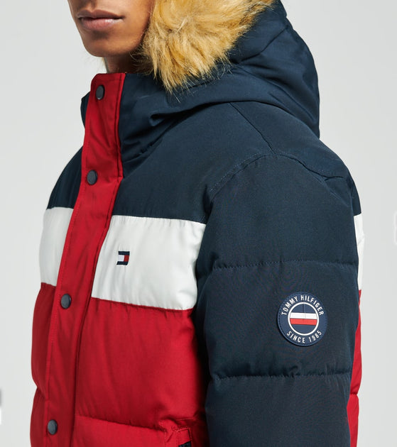 tommy hilfiger short snorkel coat