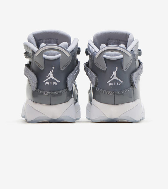 jordan 6 rings grey suede