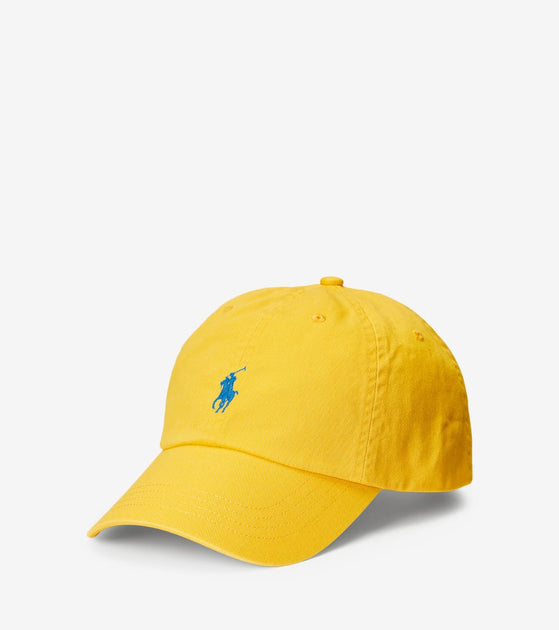 yellow polo beanie