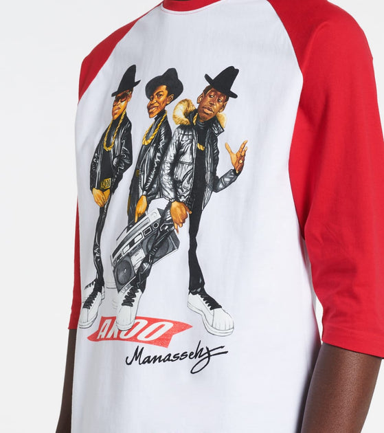 A.K.O.O. Runners Raglan Shirt (White) - 71M9215R-WRD | Jimmy Jazz
