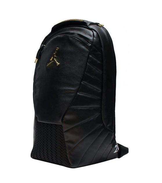 jordan backpack black and gold