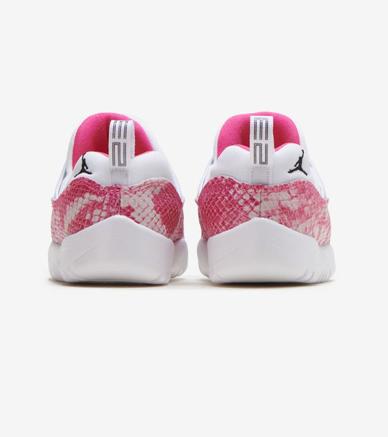 jordan retro 11 little flex pink snakeskin