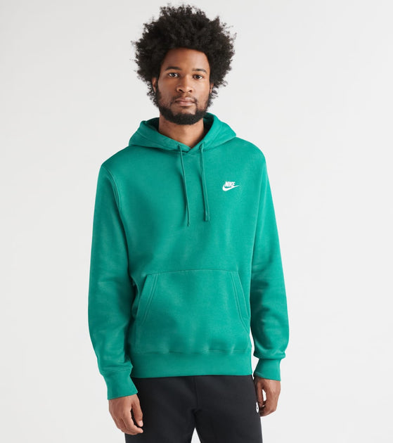 green nike club hoodie