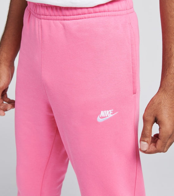hot pink nike sweatpants