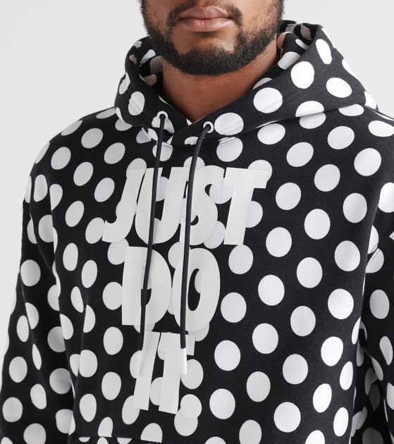 nike polka dot hoodie