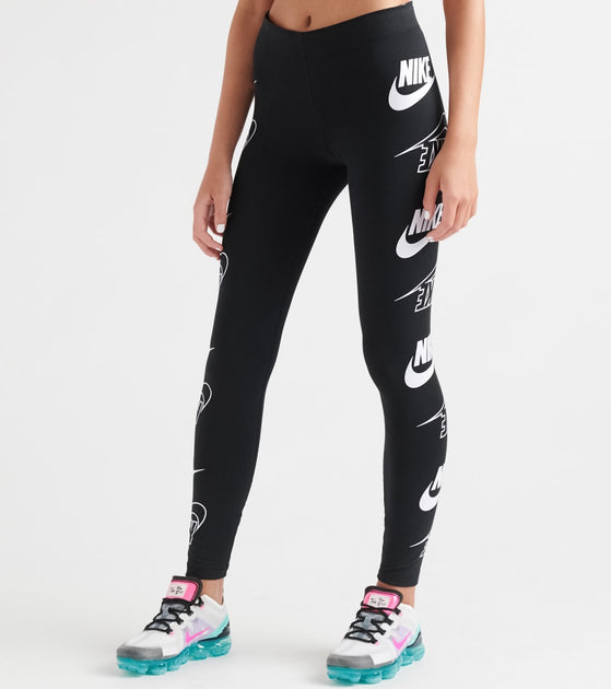 Nike Legasee Legging Flip Logo (Black 