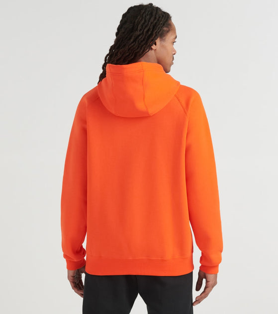 nike swoosh overhead hoodie orange