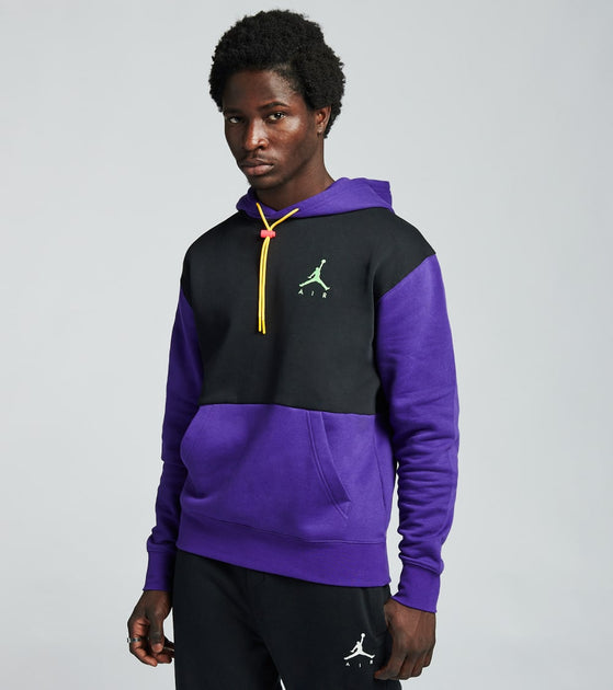 jordan jumpman air fleece pullover hoodie purple