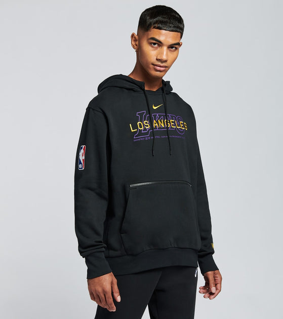 lakers sleeveless hoodie nike