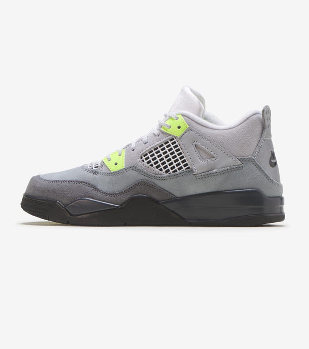 grey neon jordan 4