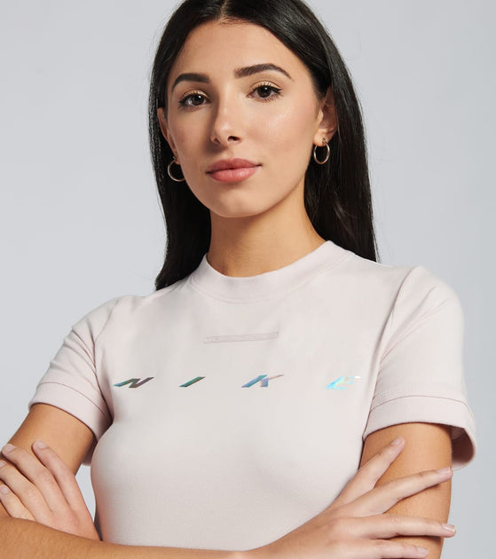 nike iridescent short sleeve dress