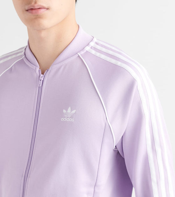 Adidas Dual Zip Track Jacket (Purple 