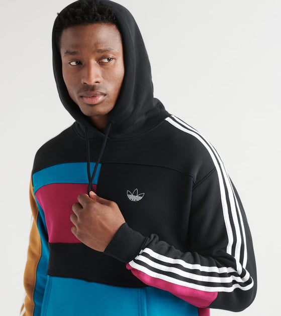 adidas asymm block hoodie