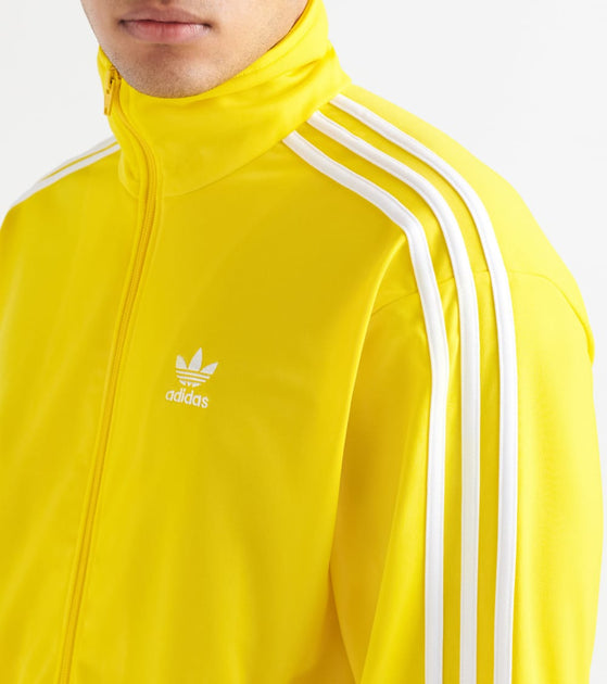 yellow and black adidas jacket