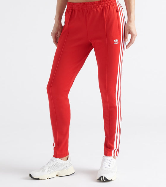 Adidas Superstar Track Pants (Red 