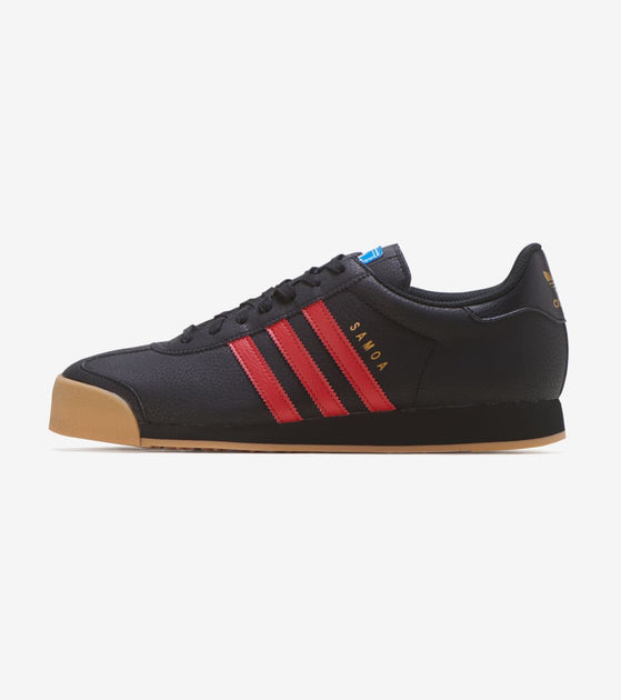 adidas samoa black suede