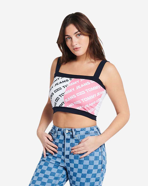 tommy jean crop top