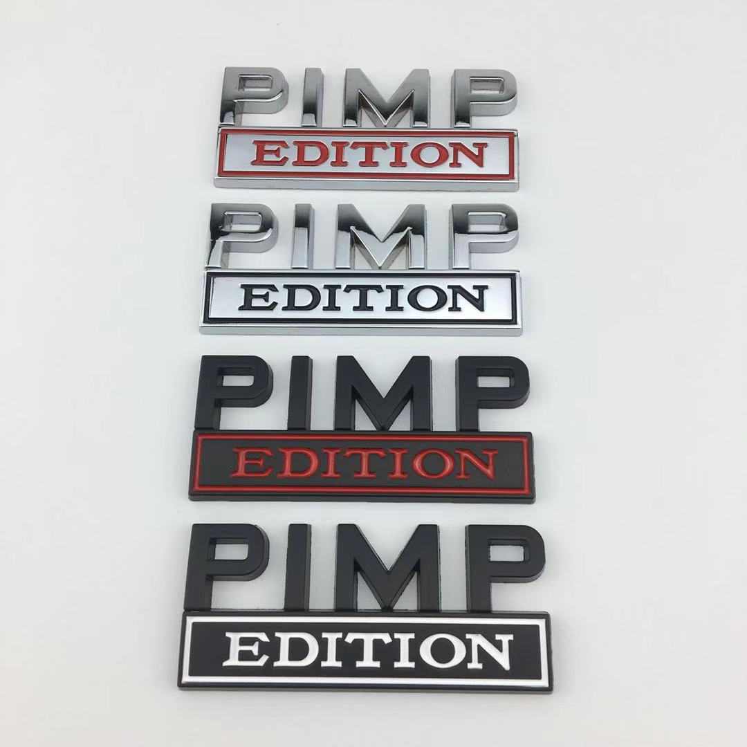 Pimp edition car decal