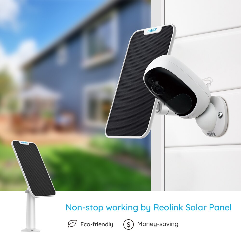 Reolink Argus 2 and Solar panel Rechargeable Battery wireless camera WiFi 1080P Full HD Outdoor Indoor Camera two-way audio PIR