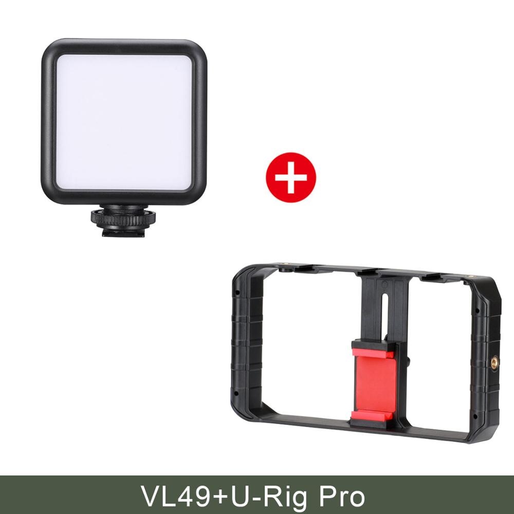 Ulanzi U-Rig Pro Smartphone Video Rig w 3 Shoe Mounts Filmmaking Case Handheld Phone Video Stabilizer Grip Tripod Mount Stand - Panda Play Store