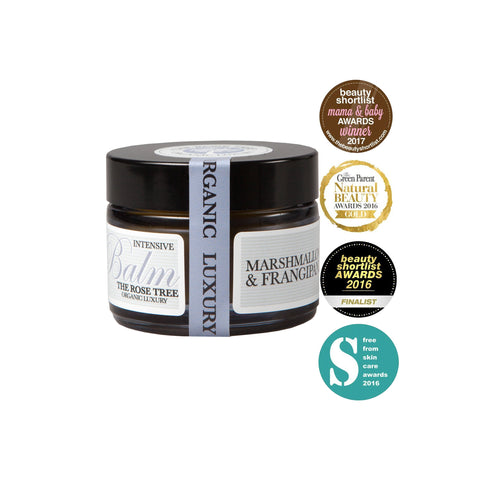 The Best Organic Skincare, Intensive Balm with Marshmallow & Frangipani