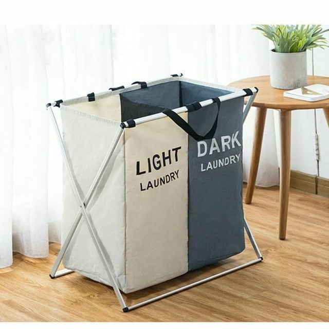 lights darks laundry hamper