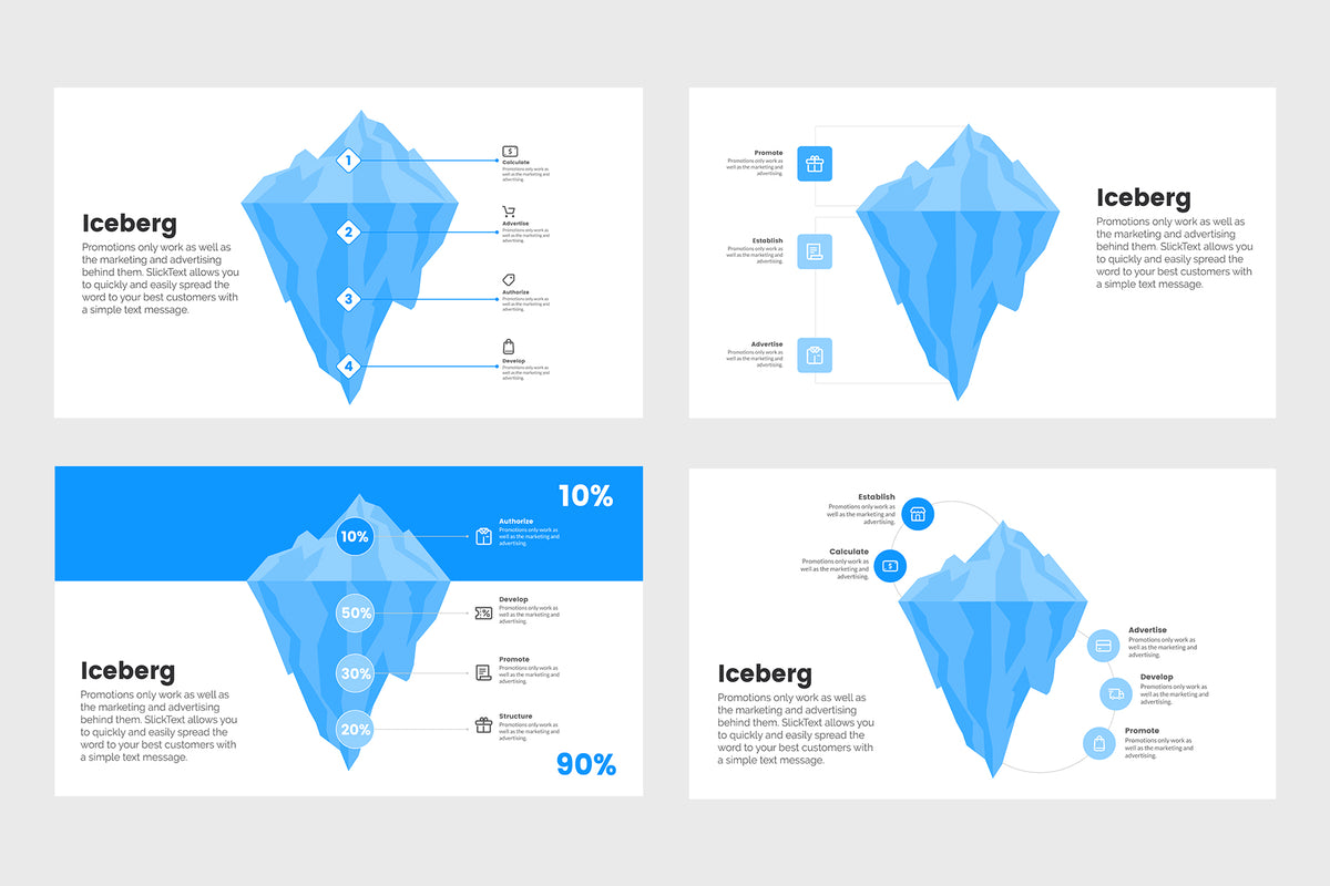 Iceberg Infographics Infograpify