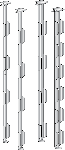 Canes for Cryovials -6 Tab - Package of 100