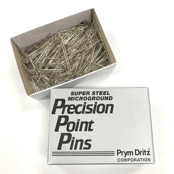 1-1/2 Inch Long Prym Dritz Steel Bank Pins No 24 1/2 Lb Box 115100 