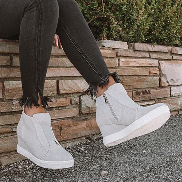 Fashion Stylish Daily Wedge Sneakers