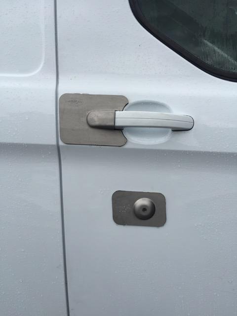 transit custom door lock