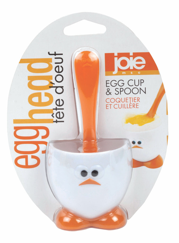 Joie Kitchen Gadgets 67025 2pc Unicorn Egg Cup and Spoons Plastic 