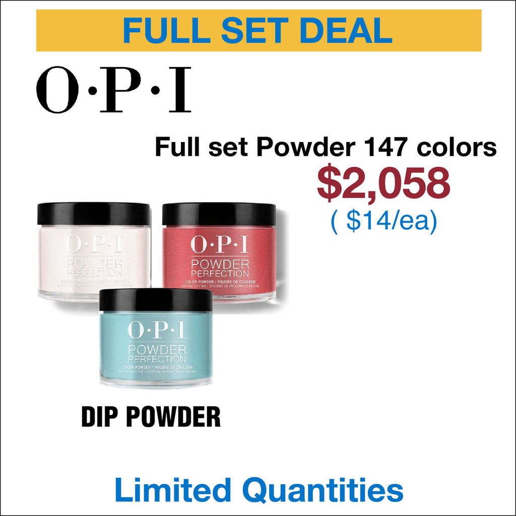OPI Dip Powder Matching Colors Full Set 147 Colors Treasure4nails Corp