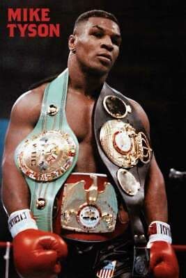 Mike Tyson – Heavy Weight Champion Belts Boxing – Ramka Inc.