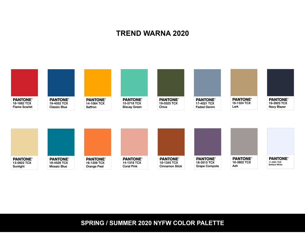 Trend Warna Raya 2020