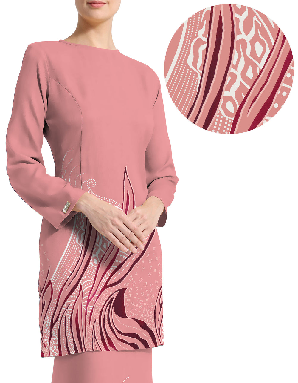 Rosetta Satin (Rose Pink) - 4 Meter