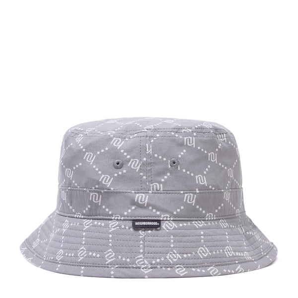 NEIGHBORHOOD MONOGRAM BUCKET HAT